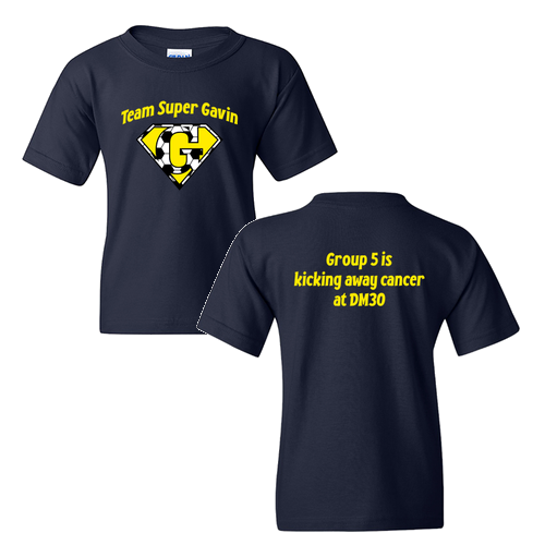 Gildan Heavy Cotton Basic Youth T-Shirt -- Navy