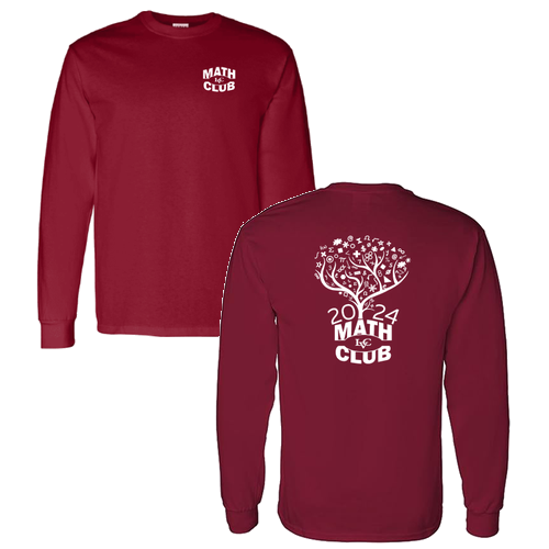 Gildan Heavy Cotton Longsleeve Basic T-Shirt -- Cardinal