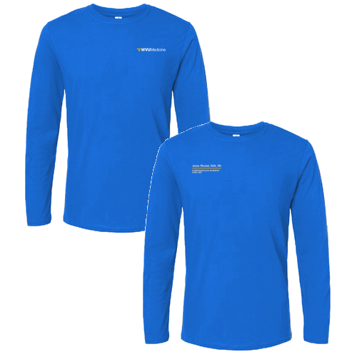 Gildan Softstyle Longsleeve T Shirt -- Royal