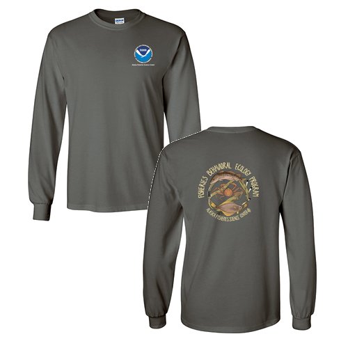 Gildan Ultra Cotton Longsleeve Basic T-Shirt -- Charcoal