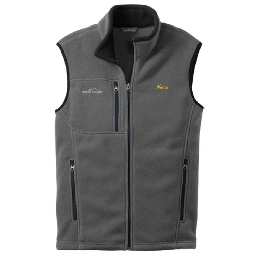 Men/Unisex Eddie Bauer Fleece Vest -- Grey Steel