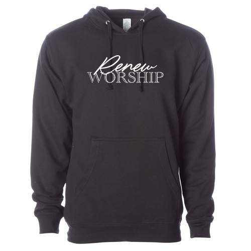 Independent Trading Midweight Hooded Sweatshirt -- Black