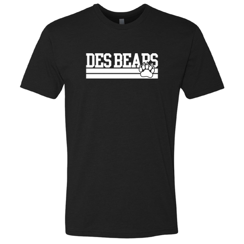 Next Level Mens CVC Crew -- Black