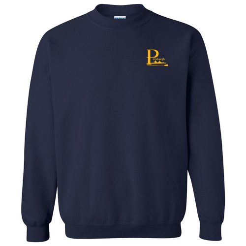 Crew Neck Sweatshirt -- Navy