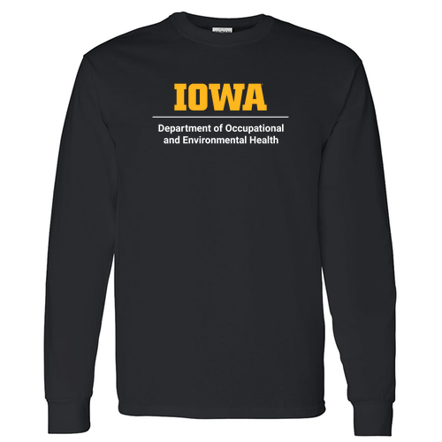 Gildan Heavy Cotton Longsleeve Basic T-Shirt -- Black