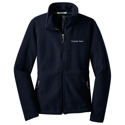 Ladies Port Authority Value Fleece Jacket -- True Navy