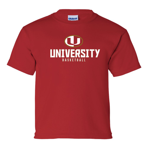 Gildan Ultra Cotton Youth Basic T-Shirt -- Red