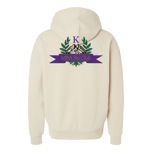 Independent Trading Co. Mainstreet Hooded Sweatshirt -- Ivory