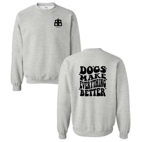 Gildan Heavy Blend Crew Neck Sweatshirt -- Ash