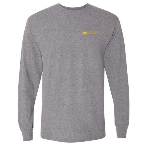 Gildan DryBlend 50/50 Longsleeve T-Shirt -- Graphite Heather, $12