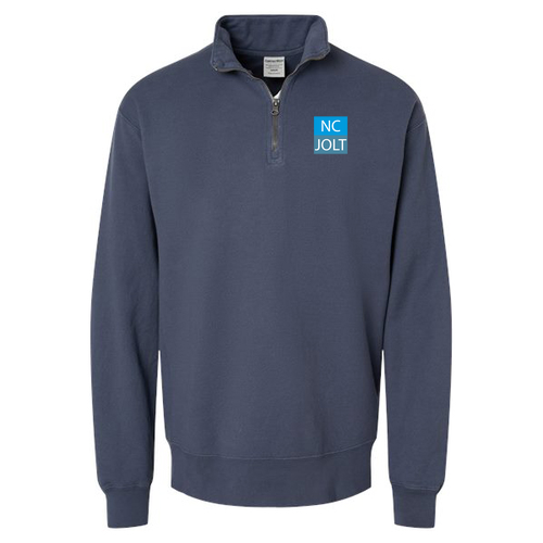 Comfortwash Unisex Fleece Quarter-Zip Sweatshirt -- Anchor Slate