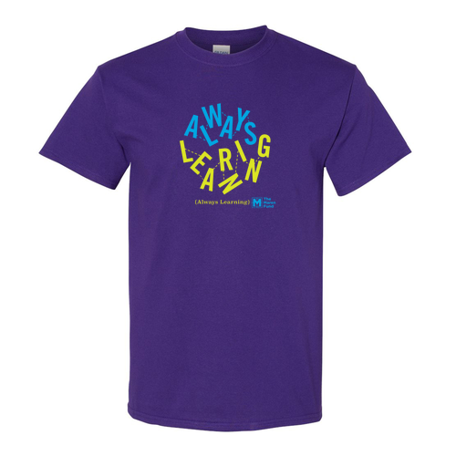 Gildan Heavy Cotton Basic T-Shirt -- Purple