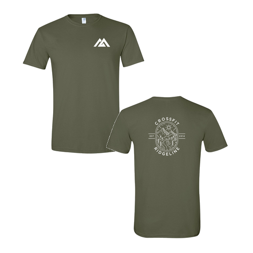 Gildan SoftStyle Fitted T-Shirt -- Military Green
