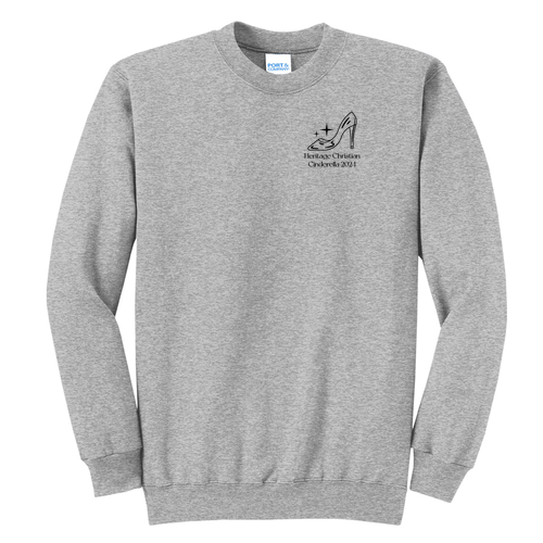 Port and Company Classic Crewneck Sweatshirt -- Athletic Heather