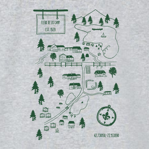 Youth Crew Neck Sweatshirt -- Sport Grey