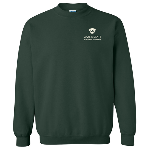 Gildan Heavy Blend Crew Neck Sweatshirt -- Forest Green