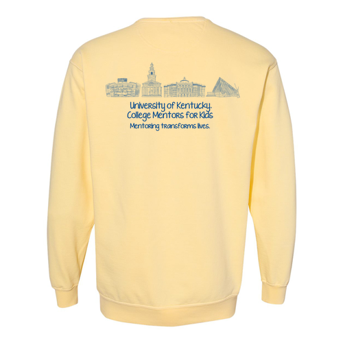 Comfort Colors Crewneck Sweatshirt -- Butter