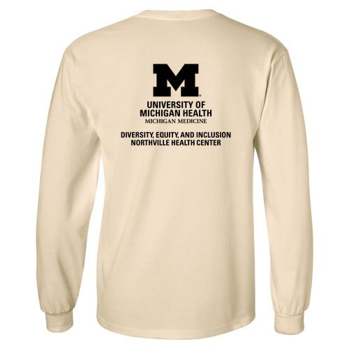 Gildan Ultra Cotton Longsleeve Basic T-Shirt -- Natural