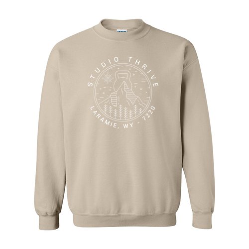 Gildan Heavy Blend Crew Neck Sweatshirt -- Sand