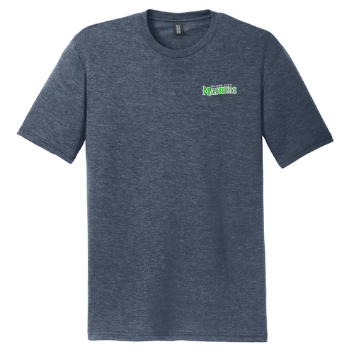 District Made Mens Perfect Tri Crew Tee -- Navy Frost