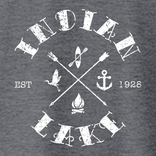 Gildan Heavy Blend Crew Neck Sweatshirt -- Dark Heather