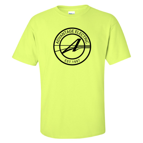 Gildan Ultra Cotton Basic T-Shirt -- Safety Green