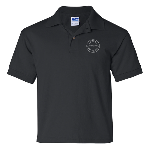 Gildan Youth 50/50 Sport Shirt -- Black