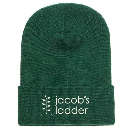 Yupoong Knit Hat with Cuff -- Spruce