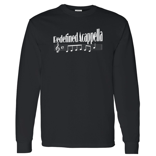 Gildan Heavy Cotton Longsleeve Basic T-Shirt -- Black