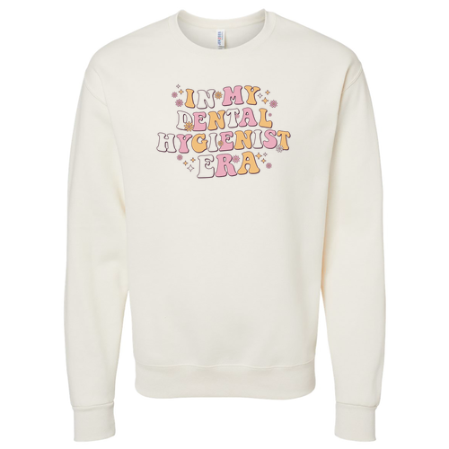 Jerzees 8 Oz., 50/50 Nublend Fleece Crew -- Sweet Cream Heather