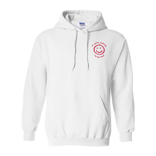 Gildan Heavy Blend Hooded Sweatshirt -- White