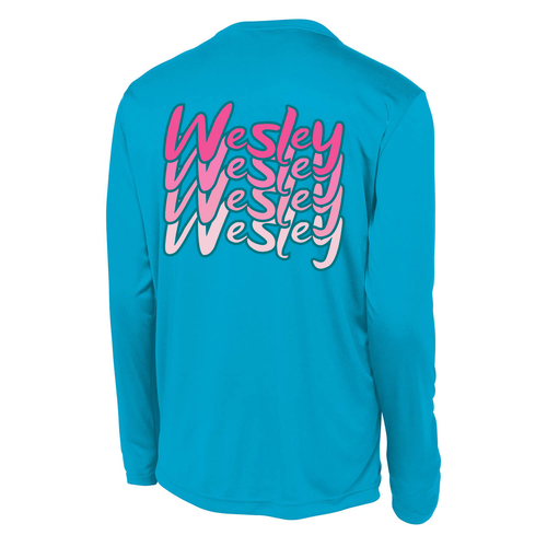 Sport Tek Long Sleeve Competitor -- Atomic Blue