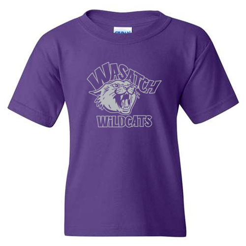 Gildan Heavy Cotton Basic Youth T-Shirt -- Purple