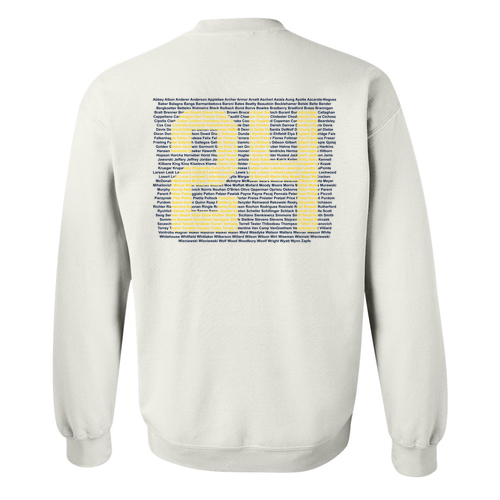 Gildan Heavy Blend Crew Neck Sweatshirt -- White