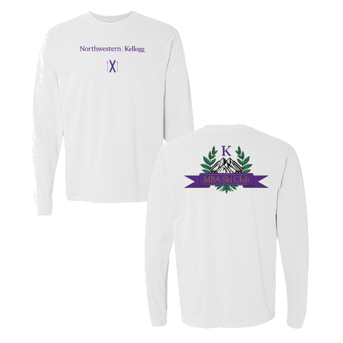 Comfort Colors Ringspun Long Sleeve Tee -- White