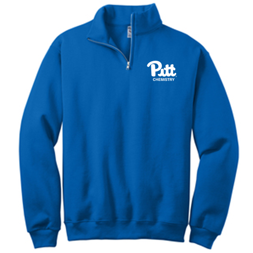 Jerzees 1/4 Zip Cadet Sweatshirt -- Royal