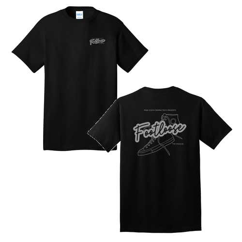 Port and Company 5.4 oz Cotton T-Shirt -- Jet Black