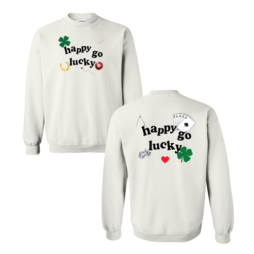 Gildan Heavy Blend Crew Neck Sweatshirt -- White