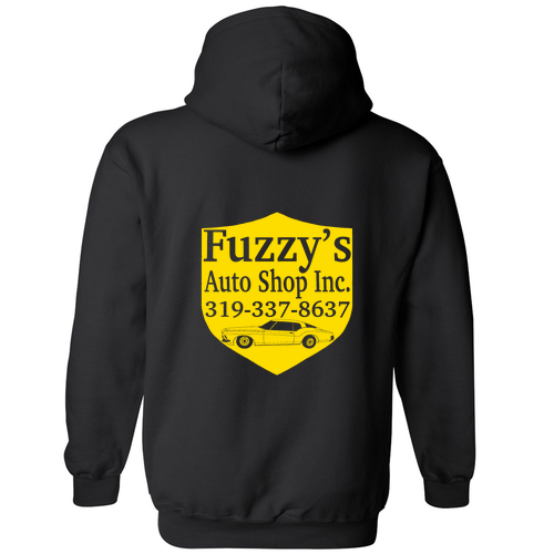 Gildan Heavy Blend Hooded Sweatshirt -- Black