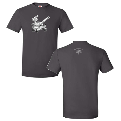 Hanes Perfect-T Ring Spun T-Shirt -- Smoke Gray
