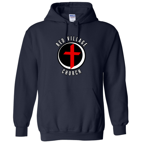 Gildan Heavy Blend Hooded Sweatshirt -- Navy