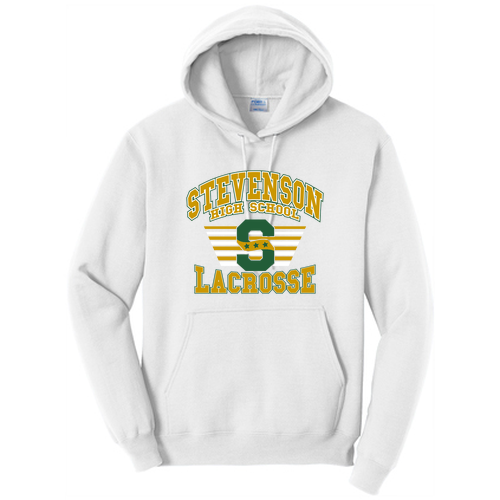 Core Fleece Pullover Hooded Sweatshirt -- White