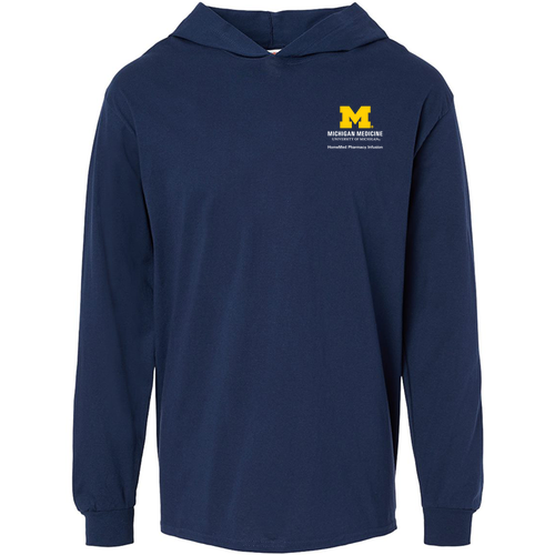 Fruit of the Loom Hd Cottonâ„¢ Jersey Hooded T-Shirt -- J Navy