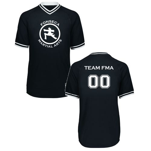 Team FMA Jersey • Adult • Black / White