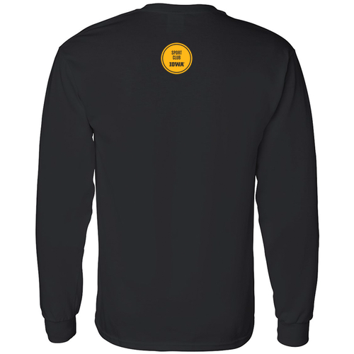 Gildan Heavy Cotton Longsleeve Basic T-Shirt -- Black