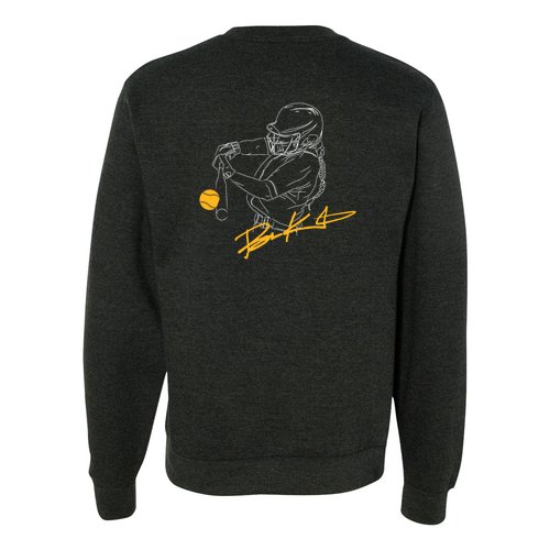 Independent Trading Crewneck Sweatshirt -- Charcoal Heather