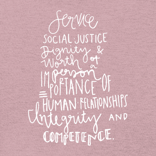 District Made Ladies Perfect Tri Racerback Tank -- Heathered Lavender