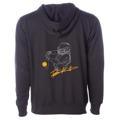 Independent Trading Midweight Hooded Sweatshirt -- Black