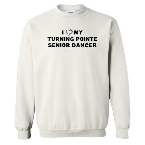 I Love my 2024 Senior Crewneck -White
