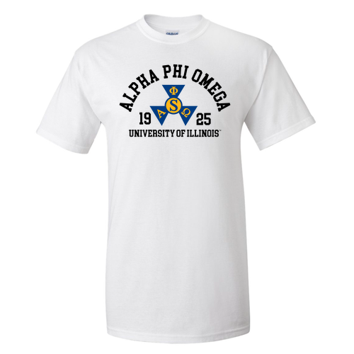 Gildan Ultra Cotton Basic T-Shirt -- White APO